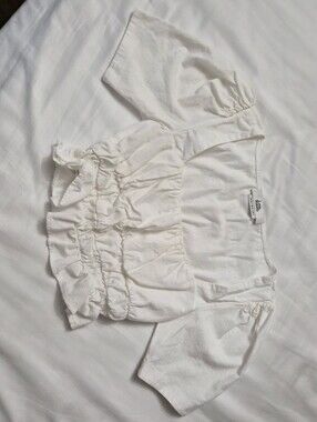Love, Bonito - Cropped Square-neck Top